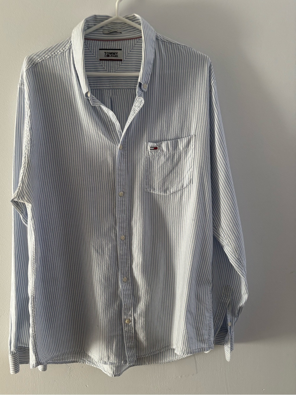 Tommy Hilfiger Cotton Button Down Stripes Shirt